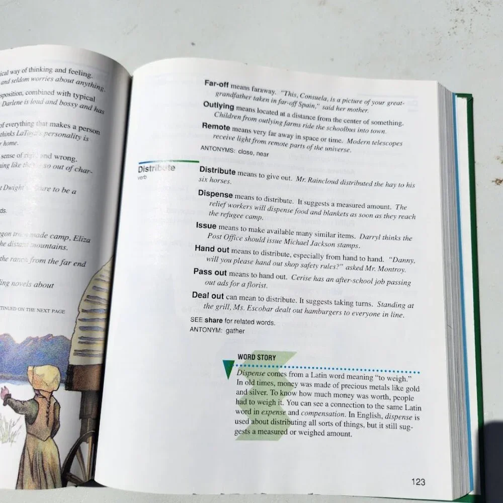 Scott Foresman Roget's Student Thesaurus Dictionary Hardcover School Writing Sup